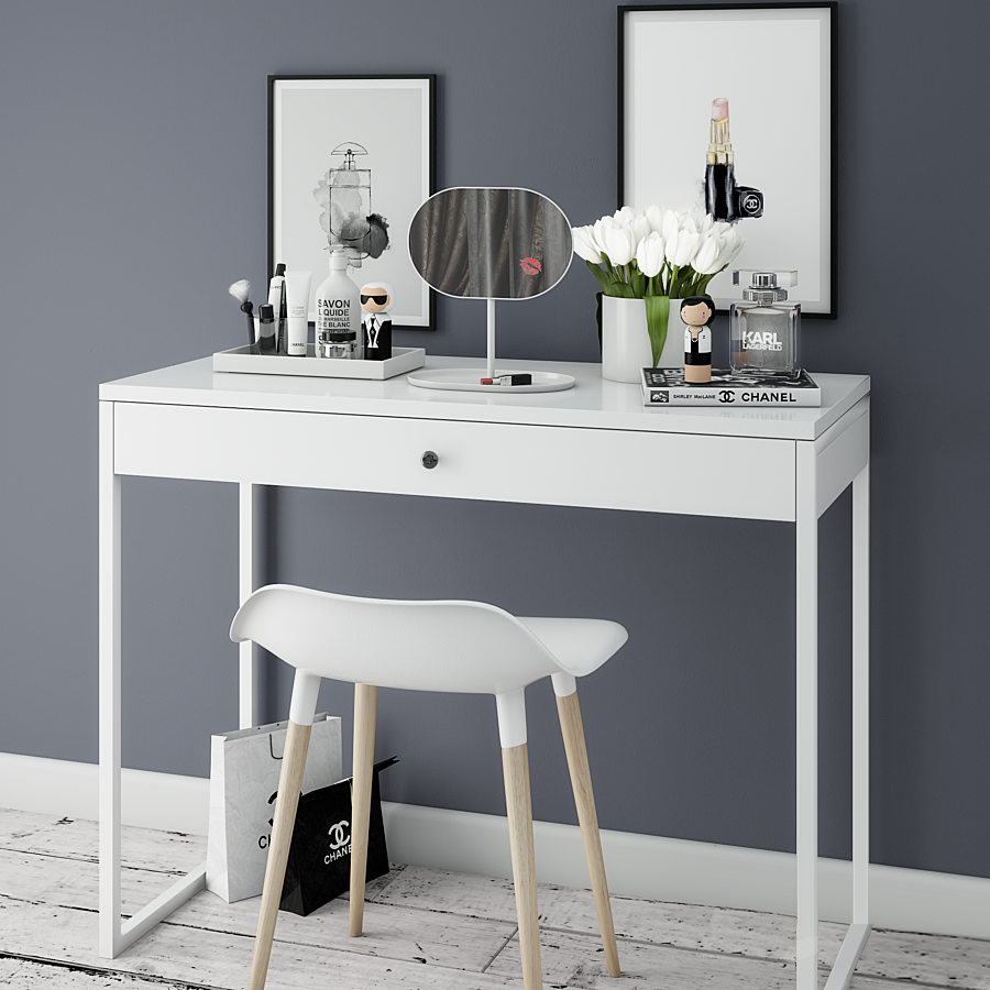 Modern Dressing Table 3d Model